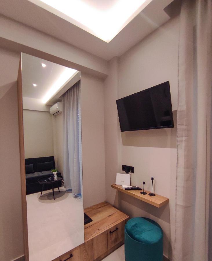 Poseidonas Luxury Apartment Platanes  Bagian luar foto