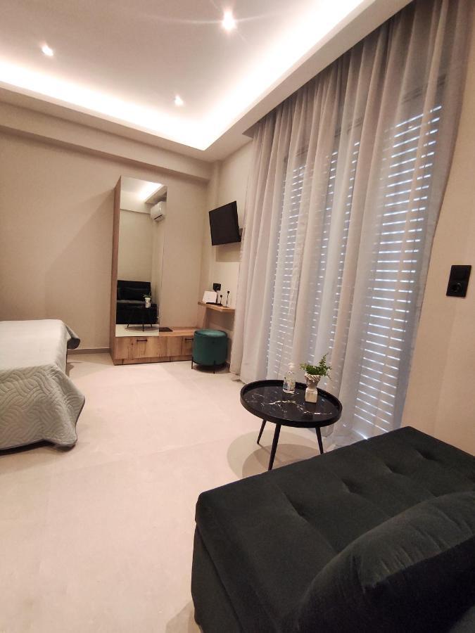 Poseidonas Luxury Apartment Platanes  Bagian luar foto