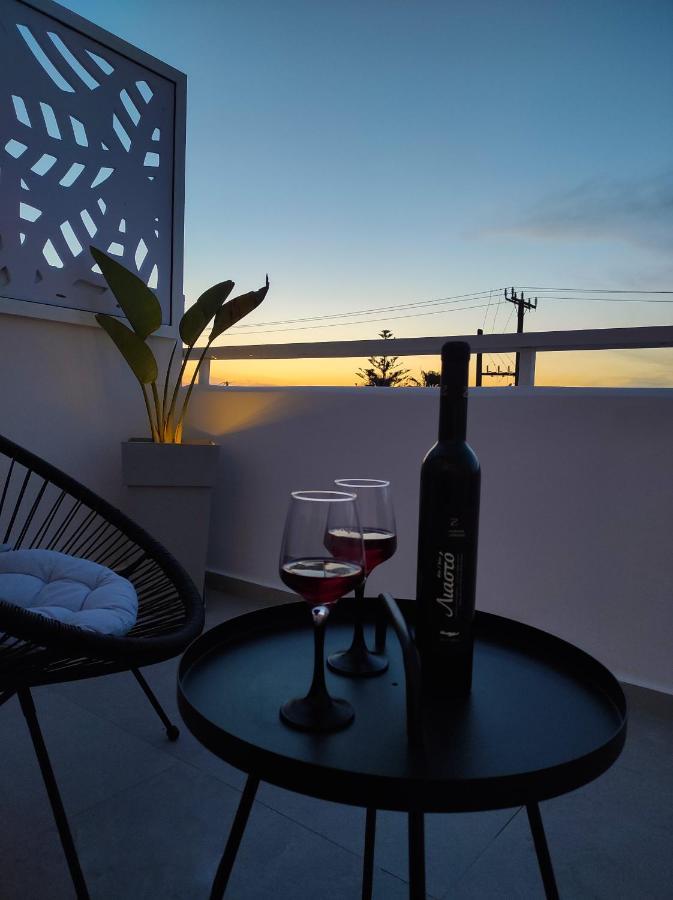 Poseidonas Luxury Apartment Platanes  Bagian luar foto