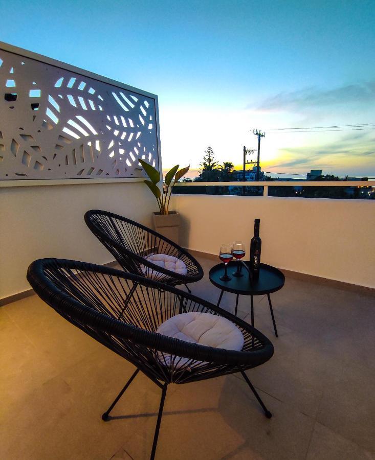 Poseidonas Luxury Apartment Platanes  Bagian luar foto