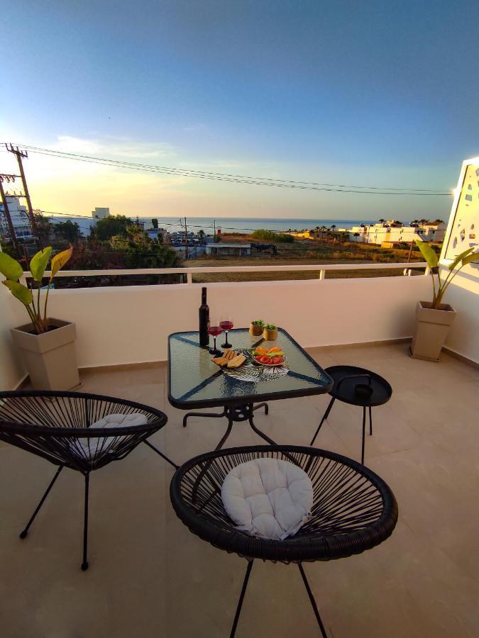 Poseidonas Luxury Apartment Platanes  Bagian luar foto